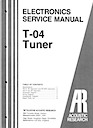 T-04 Tuner Service Manual pg1