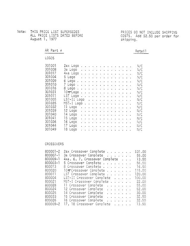 AR Parts Packet August 1 19770002
