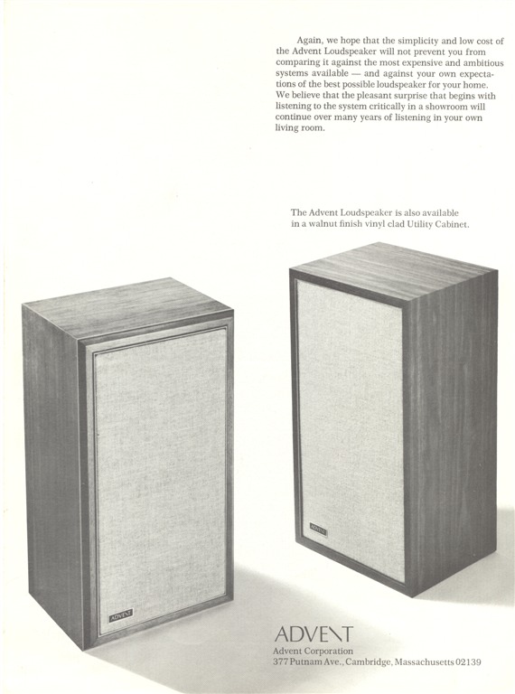 The Advent Loudspeaker pg8 900 (Large)